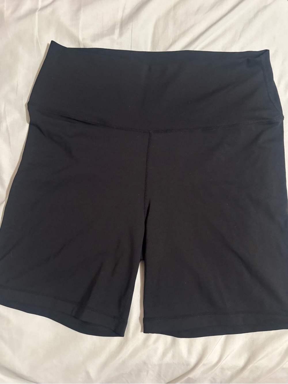 Yogalicious High-Waist Black Bike Shorts